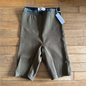 ARQ Olive Green Bike Shorts
